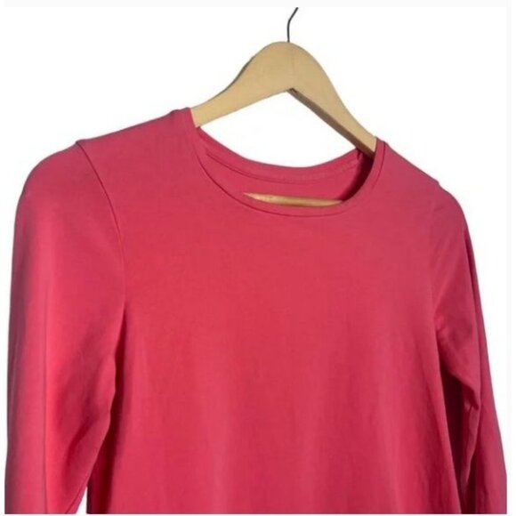 Chico's Ultimate Tee, Women's Long-Sleeve Top Size 0 Pima Cotton Blend - Picture 2 of 8